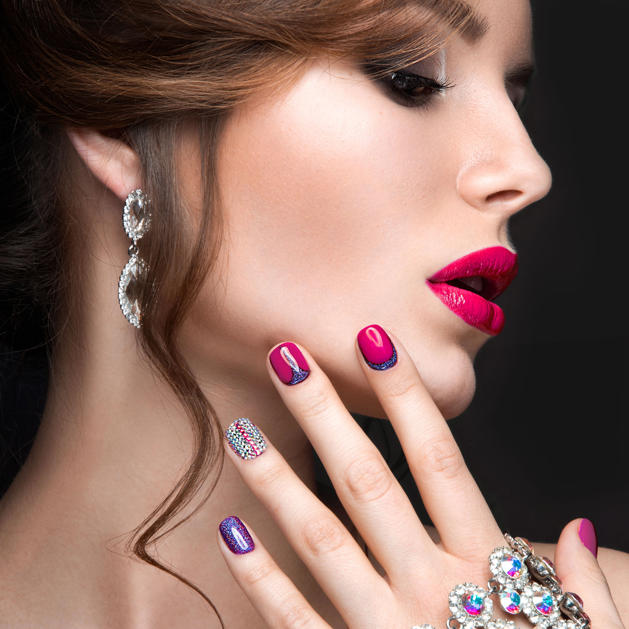 Lead nail artist at Test Bold Black Nails Studio
